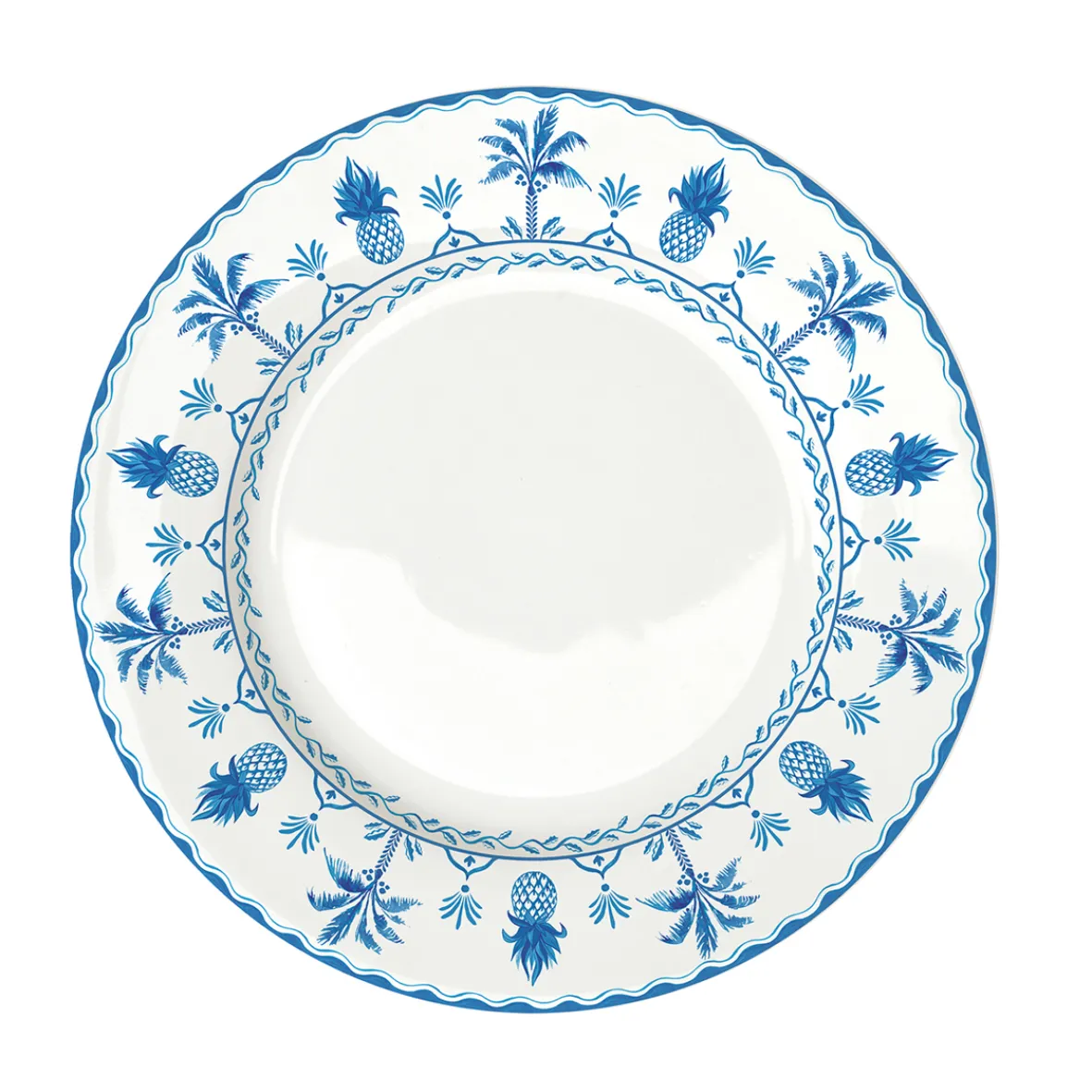 Easy Life Assiette bleue EXOTIC VIBES> Services De Table En Porcelaine|Exotic Vibes