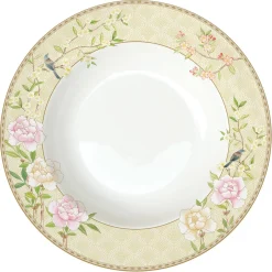 Easy Life Assiette Creuse Ø 22,5 cm En Bone China PaLACE GARDEN FRESCO> Services De Table En Porcelaine​