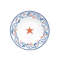 Easy Life Assiette creuse CÔTE DE MER> Services De Table En Porcelaine​|Côte De Mer