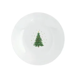 Easy Life Assiette creuse FESTIVE TREES> Services De Table En Porcelaine​|Festive Trees