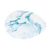 Easy Life Assiette de service en porcelaine 24×16,5 cm AQUA> Services De Table En Porcelaine​