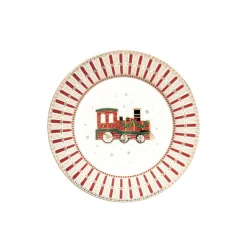 Easy Life Assiette àdessert POLAR EXPRESS> Noël|Services De Table En Porcelaine​