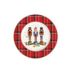 Easy Life Assiette àdessert VINTAGE NUTCRACKER> Noël|Services De Table En Porcelaine​