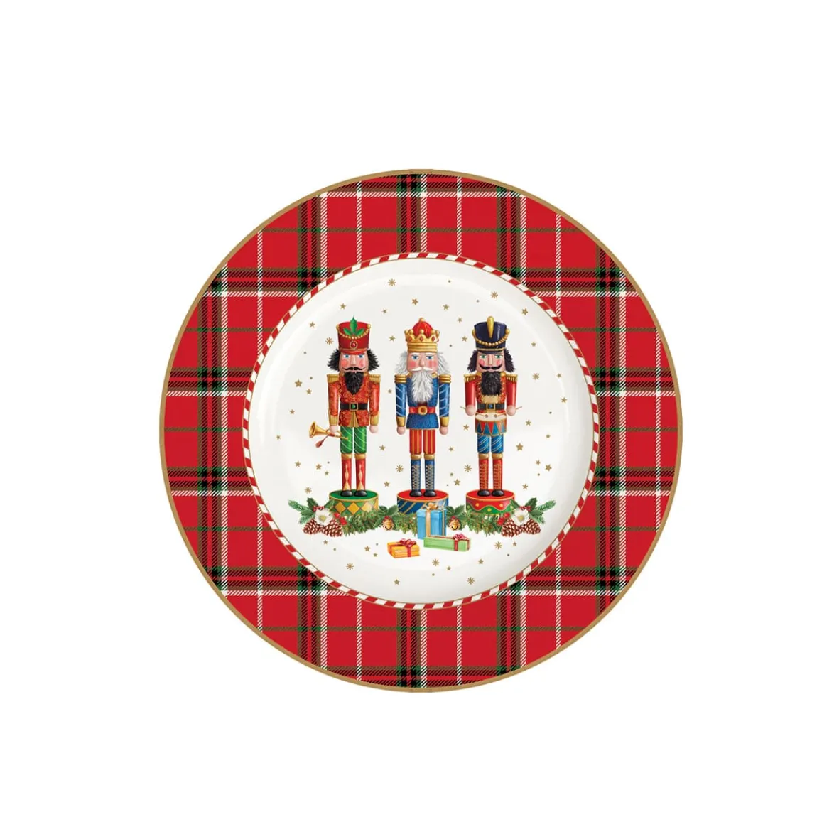 Easy Life Assiette àdessert VINTAGE NUTCRACKER> Noël|Services De Table En Porcelaine​