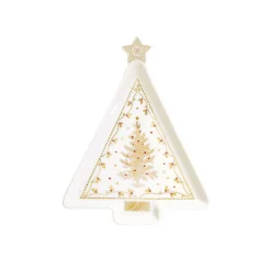 Easy Life Assiette en forme de sapin CHRISTMAS LIGHTs> Noël|Services De Table En Porcelaine​