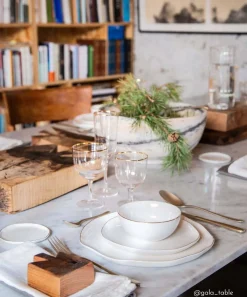 Easy Life Assiette en porcelaine Ø 26 cm A WHITE><noscript><img width=