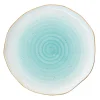 Easy Life Assiette en porcelaine Ø 26 cm GREEN> Moderne|Services De Table En Porcelaine​