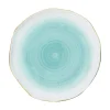Easy Life Assiette en porcelaine Ø 19 cm GREEN> Moderne|Services De Table En Porcelaine​
