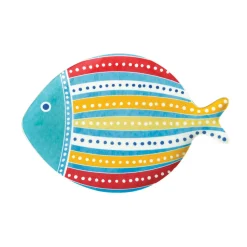 Easy Life Assiette en porcelaine de 27×19 cm SEA FRIENDS – versColor 2> Services De Table En Porcelaine​|Sea Friends