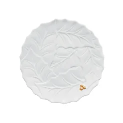 Easy Life Assiette HOLLY & BERRIES WHITE> Noël|Services De Table En Porcelaine​