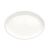 Easy Life Assiette ovale 32,5×23 cm Tiffany WHITE> Moderne|Services De Table En Porcelaine​
