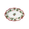 Easy Life Assiette ovale gui CHRISTMAS BERRIES> Noël|Services De Table En Porcelaine​