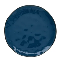 Easy Life Assiette plate en porcelaine de Ø 26 cm BLUE> Moderne|Services De Table En Porcelaine