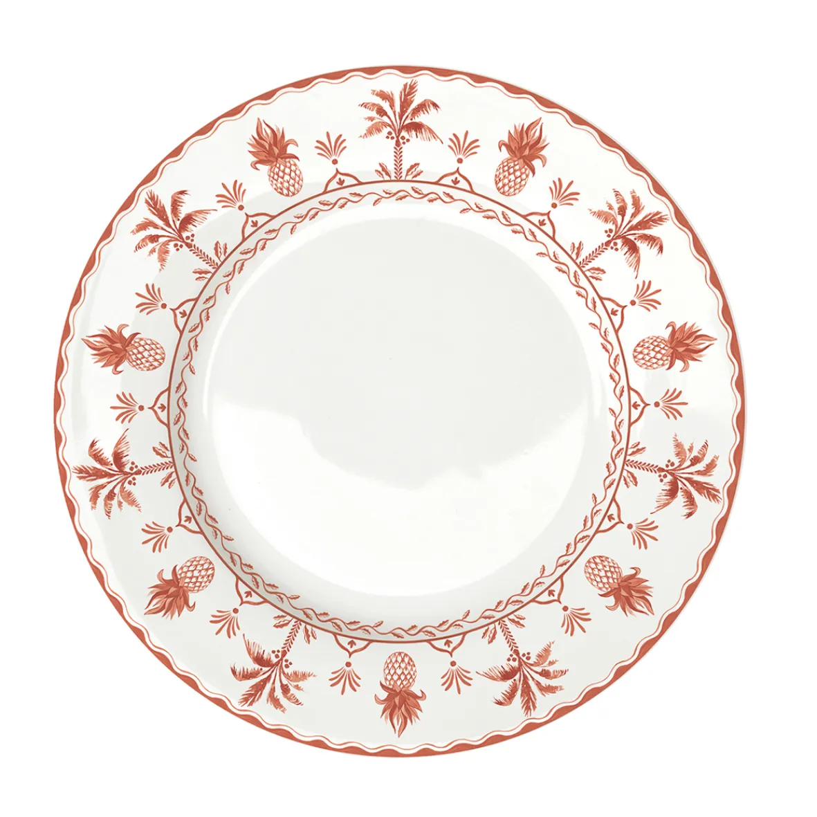 Easy Life Assiette plate EXOTIC VIBES> Services De Table En Porcelaine|Exotic Vibes