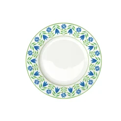 Easy Life Assiette plate FLOWERS GARDEN> Services De Table En Porcelaine​|Flowers Garden