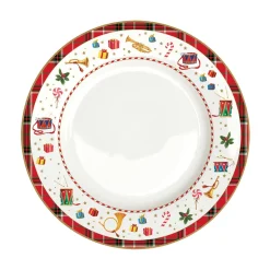 Easy Life Assiette plate VINTAGE NUTCRACKER> Noël|Services De Table En Porcelaine​