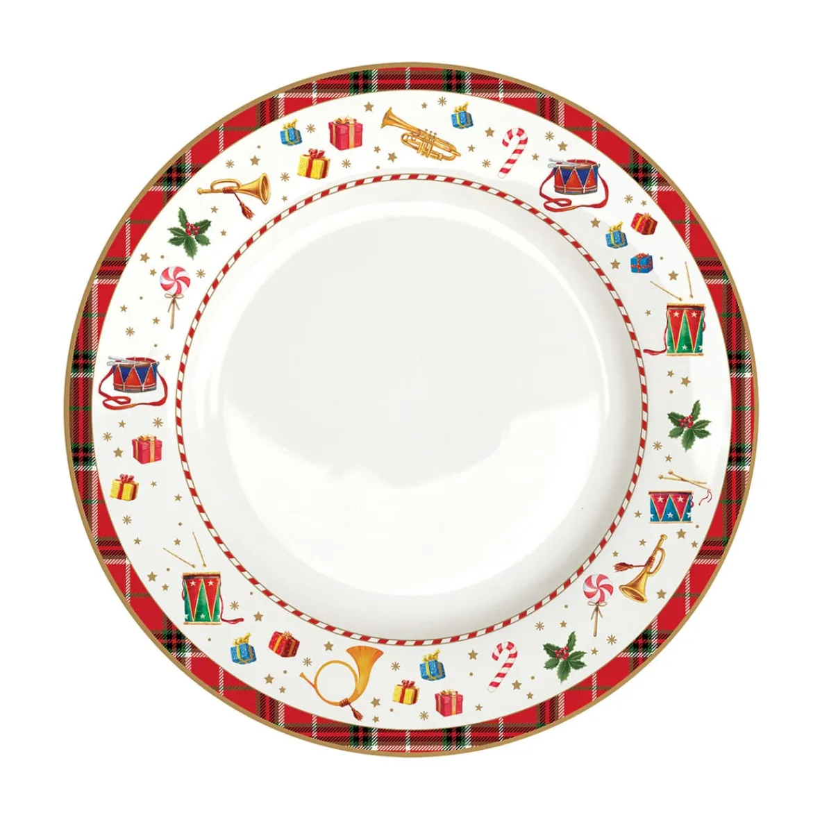 Easy Life Assiette plate VINTAGE NUTCRACKER> Noël|Services De Table En Porcelaine​