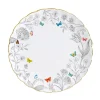 Easy Life Assiette PlateFLEURS ET PAPILLONS> Nature|Services De Table En Porcelaine​