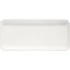 Easy Life Assiette rectangulaire 36×16 cm Tiffany WHITE> Moderne|Services De Table En Porcelaine​
