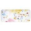 Easy Life Assiette rectangulaire COLOUR SPLASH> Services De Table En Porcelaine​