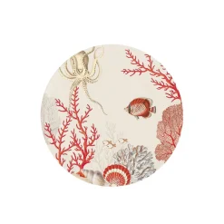 Easy Life Assiettedessert CORAL REEF – versOctopus> Services De Table En Porcelaine​|Coral Reef