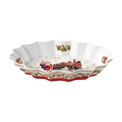 Easy Life Assiiete ovale CHRISTMAS MEMORIES> Noël|Services De Table En Porcelaine​