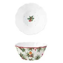 Easy Life Bol Ø 23 cm CHRISTMAS BERRIES> Noël|Services De Table En Porcelaine​