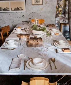 Easy Life Coffret de 6 bols en porcelaine Ø 9,5 cm WHITE> Moderne|Services De Table En Porcelaine​