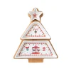 Easy Life Ensemble apéritif avec 3 bols et plateau en bambou de 21×25 cm CHRISTMAS WONDERLAND> Noël|Services De Table En Porcelaine​