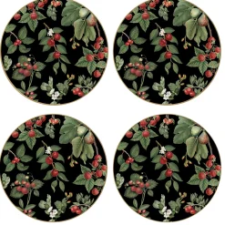 Easy Life Ensemble de 4 assiettes à dessert ORCHARD> Nature|Services De Table En Porcelaine​