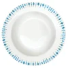 Easy Life Ensemble de 6 assiettes creuses SHIBORI> Services De Table En Porcelaine​