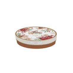 Easy Life Ensemble de 4 assiettes àdessert AUTUMN SYMPHONY> Services De Table En Porcelaine​