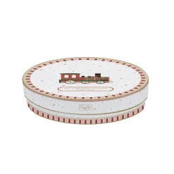 Easy Life Ensemble de 4 assiettes àdessert POLAR EXPRESS> Noël|Services De Table En Porcelaine​