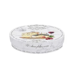 Easy Life Ensemble de 4 assiettes LES FROMAGES> Quotidienne|Les Fromages
