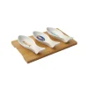 Easy Life Ensemble de 3 bols avec un plateau BORD DE MER> Maritime|Services De Table En Porcelaine​