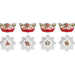 Easy Life Ensemble de 4 bols CHRISTMAS MEMORIES> Noël|Services De Table En Porcelaine
