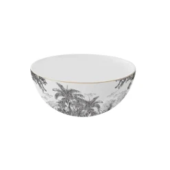 Easy Life Ensemble de 4 bols en porcelaine Ø 15 cm RAIN FOREST> Moderne|Services De Table En Porcelaine​