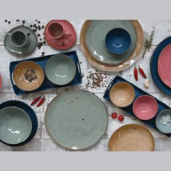 Easy Life Ensemble de 6 bols en porcelaine de Ø 10 cm INTERIORS CELADON> Moderne|Services De Table En Porcelaine​