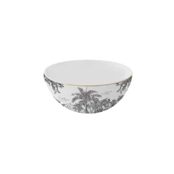 Easy Life Ensemble de 6 bols en porcelaine Ø 12 cm RAIN FOREST> Moderne|Services De Table En Porcelaine​