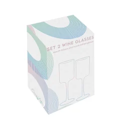 Easy Life Ensemble de 2 calices RAINBOW> Services De Table En Porcelaine​|Rainbow