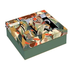 Easy Life Ensemble de 4 mugs KILIMANJARO> Coffret Cadeau|Petit Dejeuner