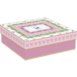 Easy Life Ensemble de 6 petites tasses à café avec soucoupes SPRING PARADE> Romantique|Petit Dejeuner