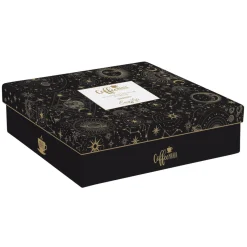 Easy Life Ensemble de 6 petites tasses à espresso de 100 ml avec soucoupes, dans une boîte cadeau CELESTIAL><noscript><img width=