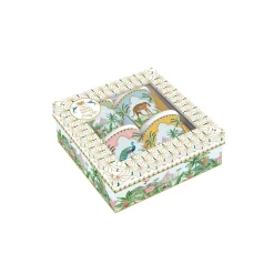 Easy Life Ensemble de 4 petits verres à café PARADIS SAUVAGE> Ethnique|Petit Dejeuner