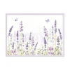 Easy Life Ensemble de 4 sets de table LAVENDER FIELD> Services De Table En Porcelaine​
