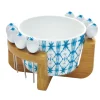 Easy Life Ensemble de 4 sets de table en liège 40x30cm dans une boîte cadeau Shibori> Services De Table En Porcelaine​