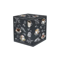 Easy Life Ensemble de 2 tasses à café avec soucoupes BARISTA> Petit Dejeuner