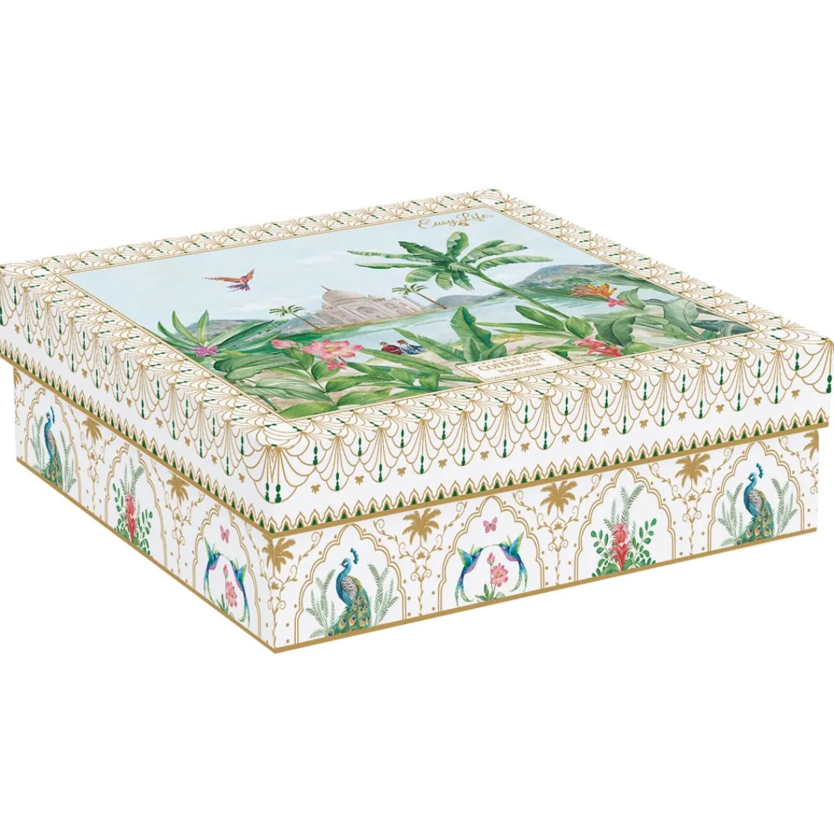 Easy Life Ensemble de 6 tasses à café avec soucoupes PARADIS SAUVAGE> Ethnique|Petit Dejeuner