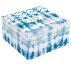 Easy Life Ensemble de 2 tasses à café avec soucoupes SHIBORI> Petit Dejeuner