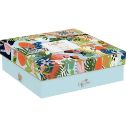 Easy Life Ensemble de 6 tasses à espresso de 100 ml avec soucoupes TROPICAL VIBES><noscript><img width=